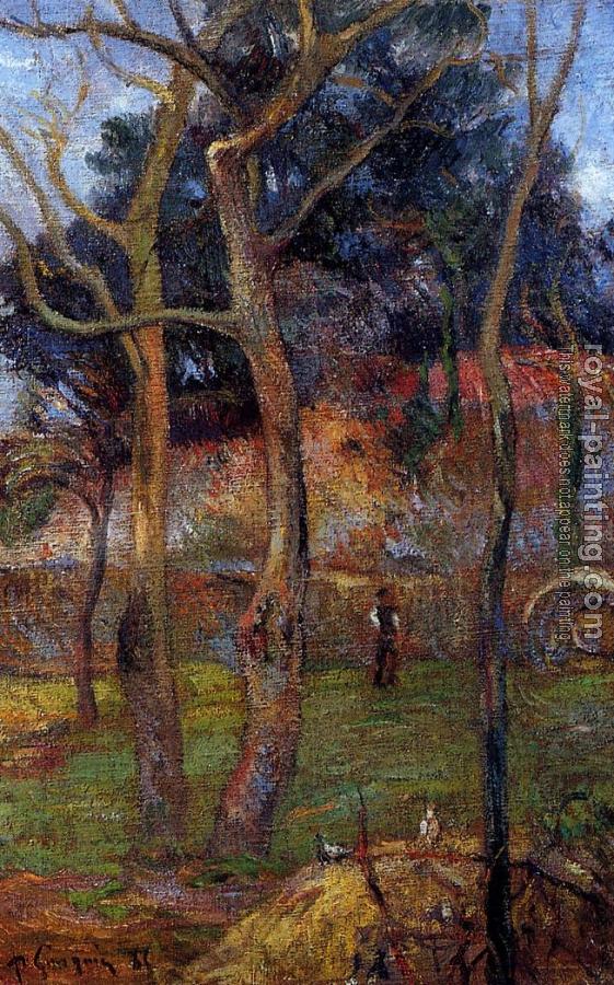 Paul Gauguin : Bare Trees